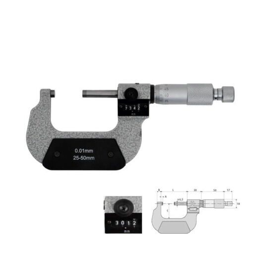 NUMARATÖRLÜ MİKROMETRE