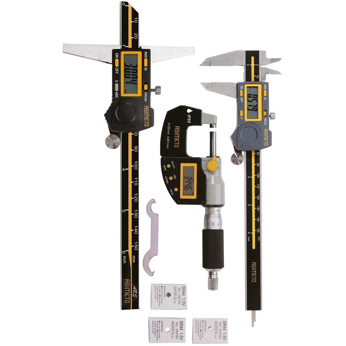 DİJİTAL KUMPAS, DERİNLİK KUMPAS, MİKROMETRE SETİ