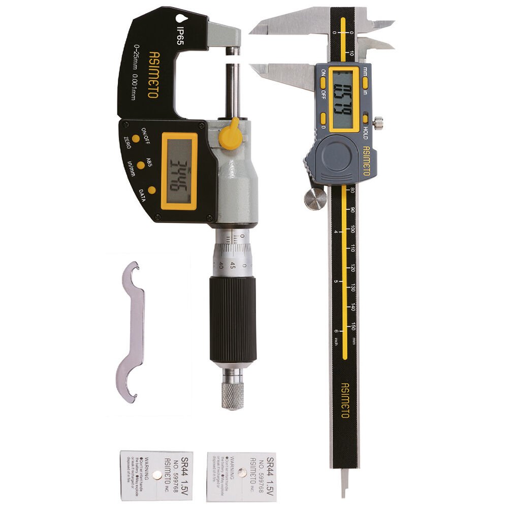 DİJİTAL KUMPAS VE DİJİTAL MİKROMETRE SETİ