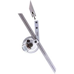 150mm AÇI ÖLÇER 1-ÇUBUK BÜYÜTEÇLİ